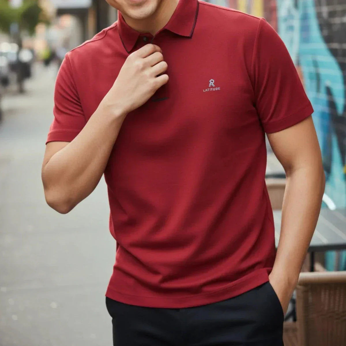|Leve 6, Pague Só 3| Camisa Polo Latitude Masculina em Poliéster e Elastano com Secagem Rápida e Alta Resistência + BRINDES