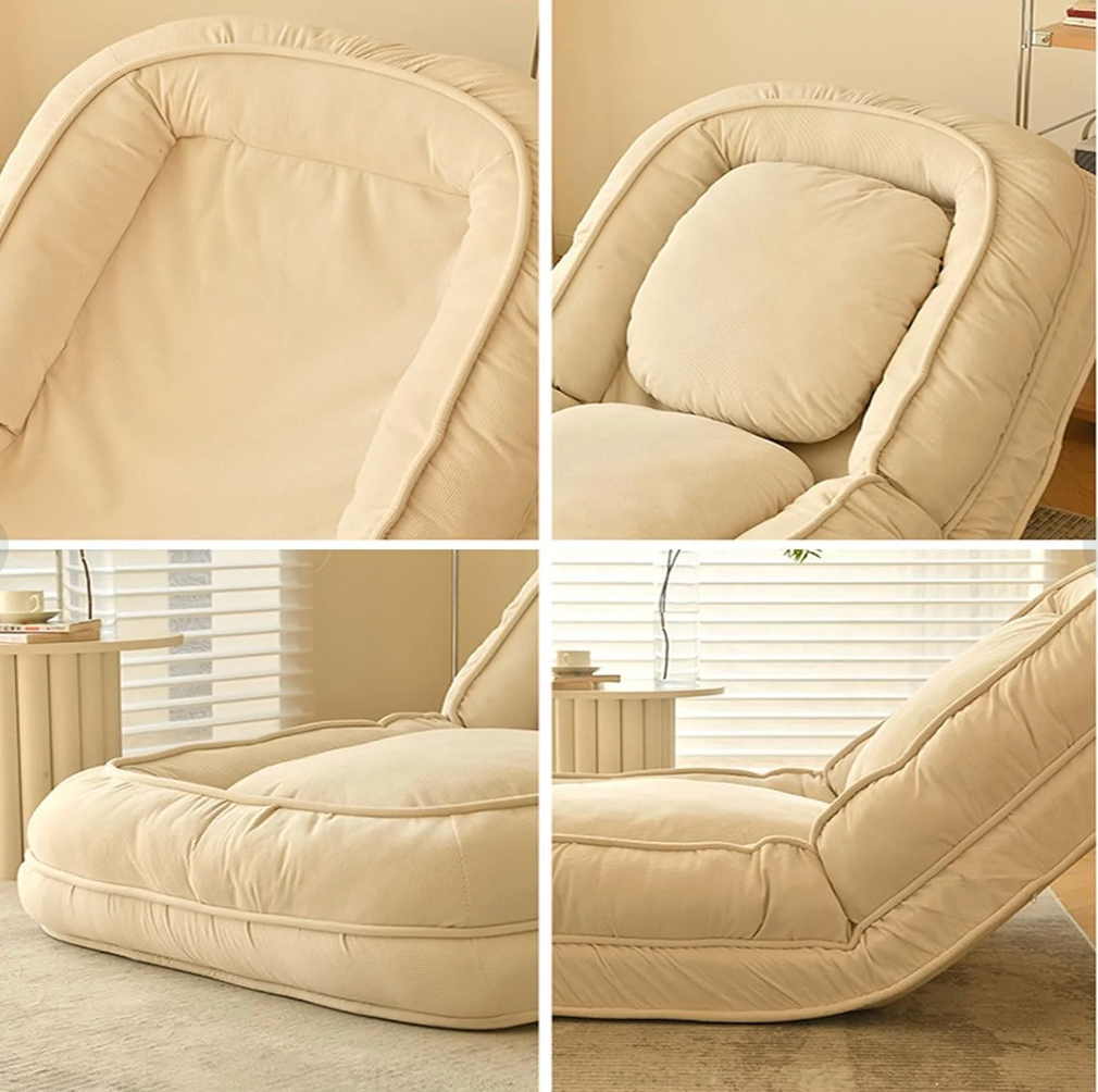 🚨 ÚLTIMAS UNIDADES: leve 2 poltronas e pague apenas 1 por R$ 119,90! Reclinável em 5 posições, macia, dobrável e perfeita para descansar ou receber visitas. Ganhe brindes exclusivos e aproveite agora — a promoção termina quando o estoque acabar! 🔥
