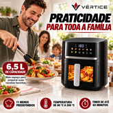 Air Fryer Gaabor 6,5 L Digital com Visor 5 em 1 — Praticidade para Toda a Família + Brinde - ULTIMAS 20 UNIDADES 🚨