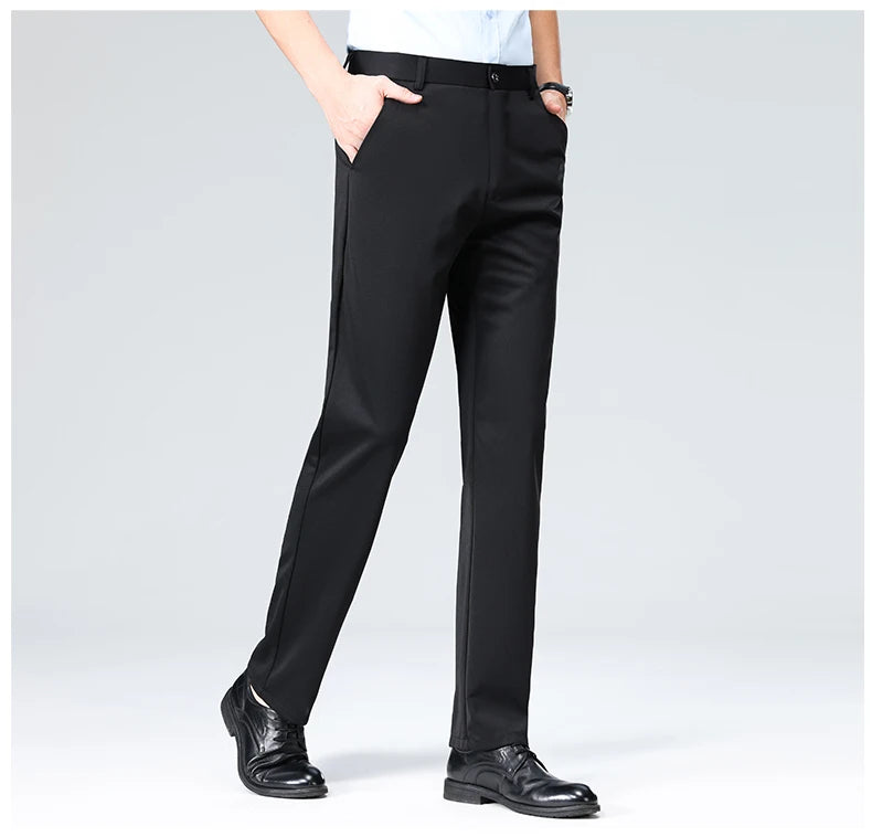 COMPRE 2  LEVE 3 |  Calça Social Clássica Alfaiataria + Cinto de Brinde