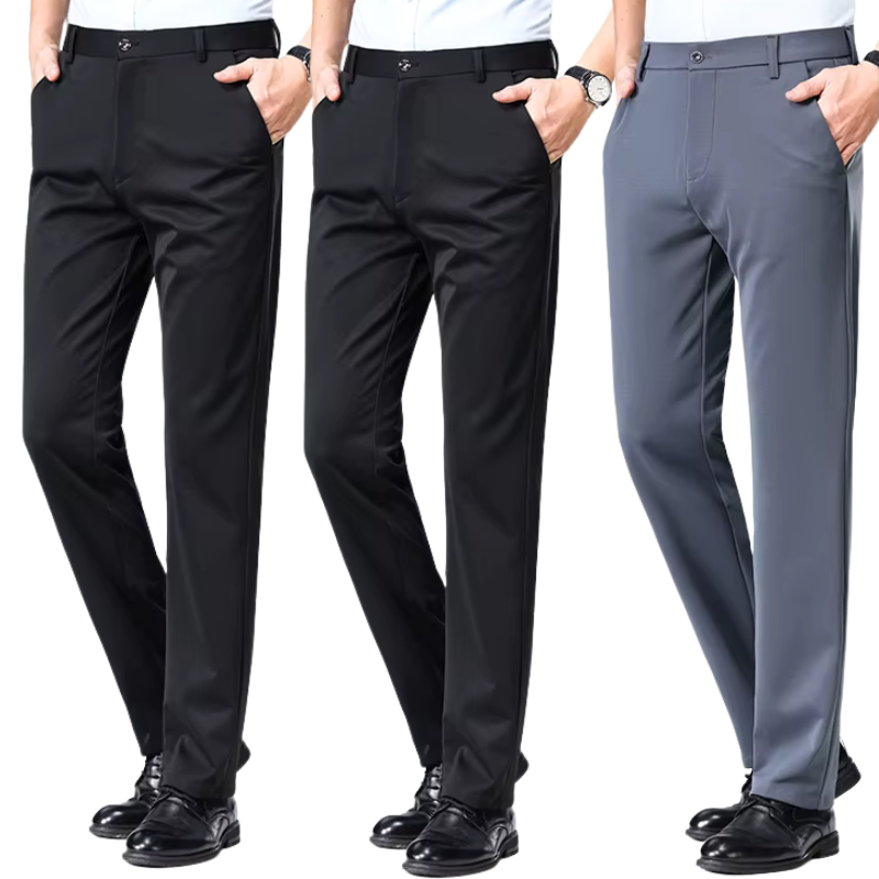 COMPRE 2  LEVE 3 |  Calça Social Clássica Alfaiataria + Cinto de Brinde