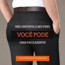 Frete Grátis | Calça Social Clássica Alfaiataria + Cinto Social Couro