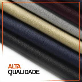 COMPRE 2  LEVE 3 |  Calça Social Clássica Alfaiataria + Cinto de Brinde